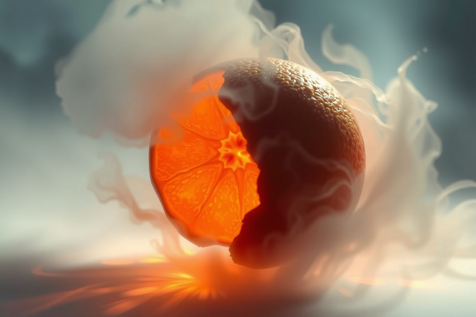 Sognare un'arancia marcia segnala tradimenti o opportunità perse.