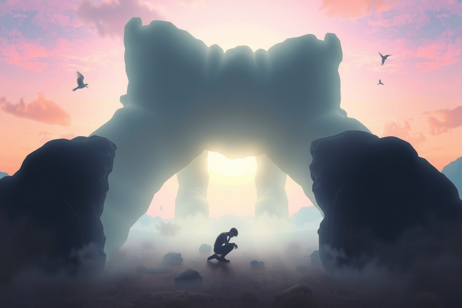 Sognare giganti invasionisti riflette timori di insicurezza personale profonda.