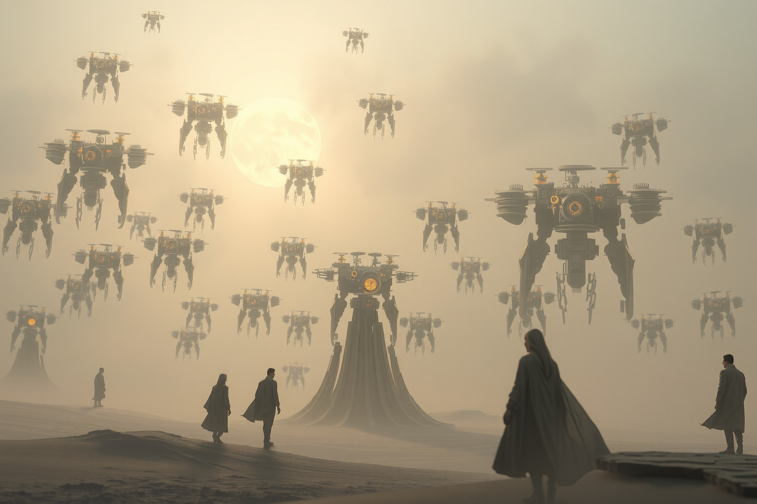 Sognare macchine invade simboleggia ansia per tecnologia che domina.