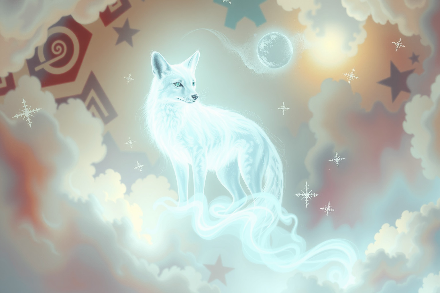 Sognare uno sciacallo bianco simboleggia purezza in situazioni complesse.