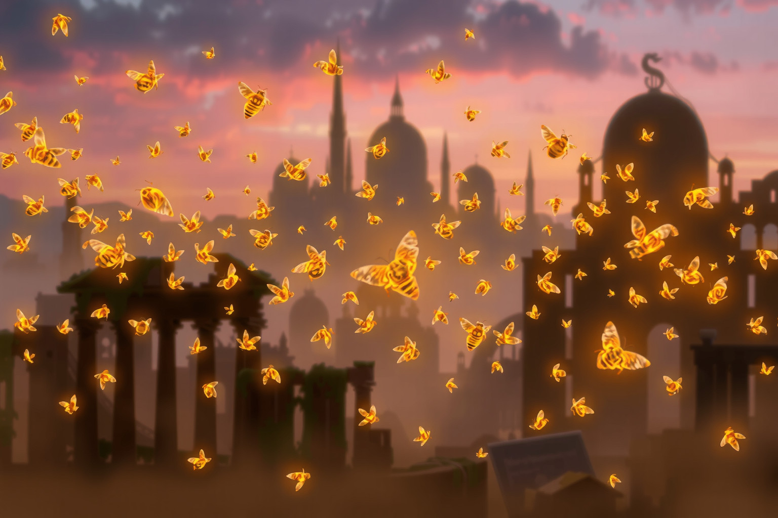 Nell'antichità, uno sciame d’api simboleggiava prosperità e comunità.