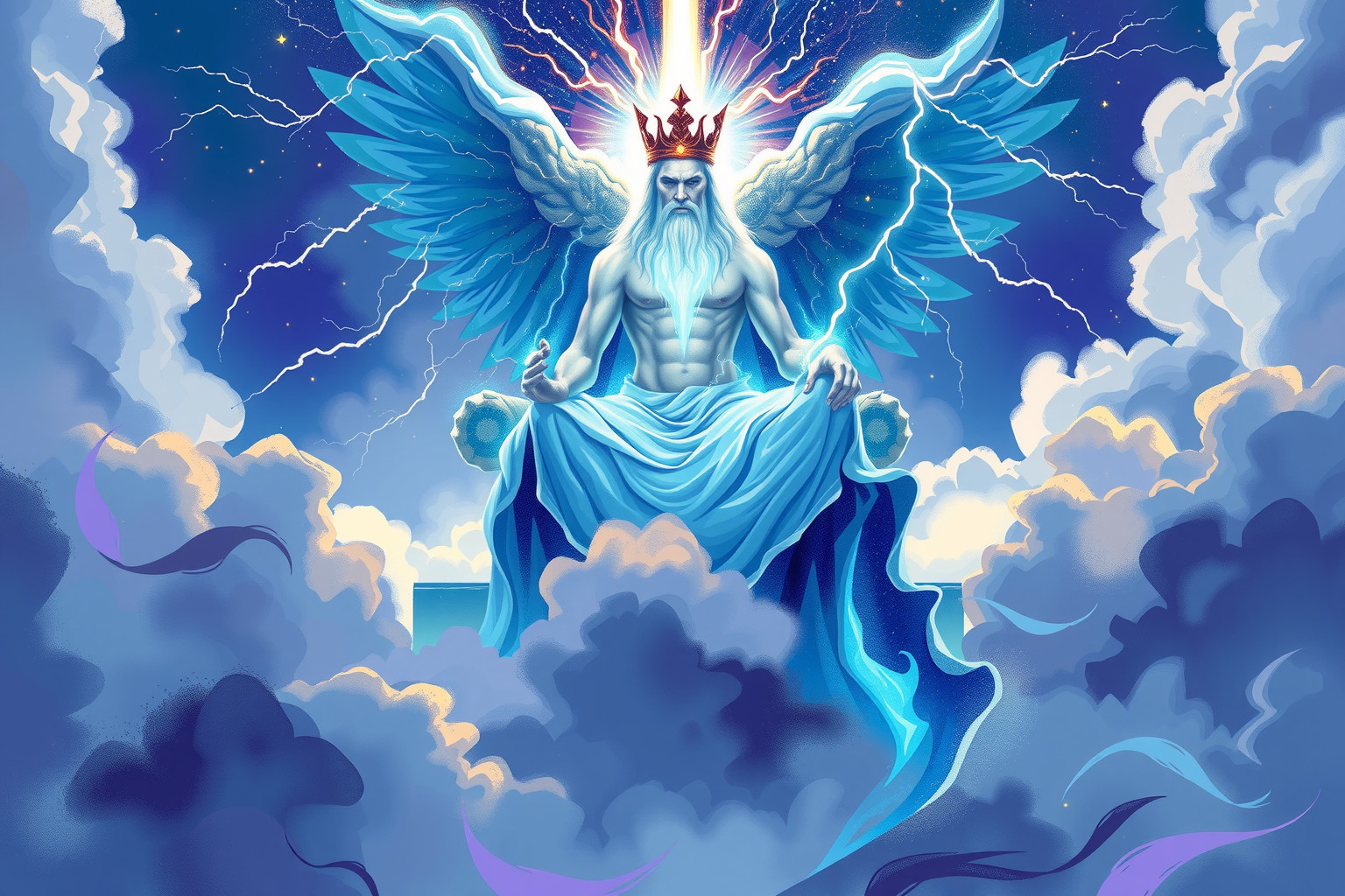 Sognare Zeus simboleggia controllo, forza e dominio supremo.