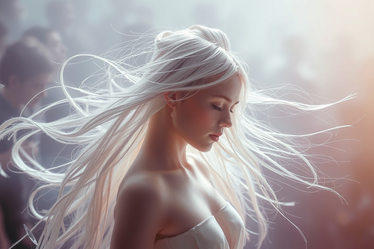 Spazzolare capelli in pubblico riflette ansia per giudizio sociale.