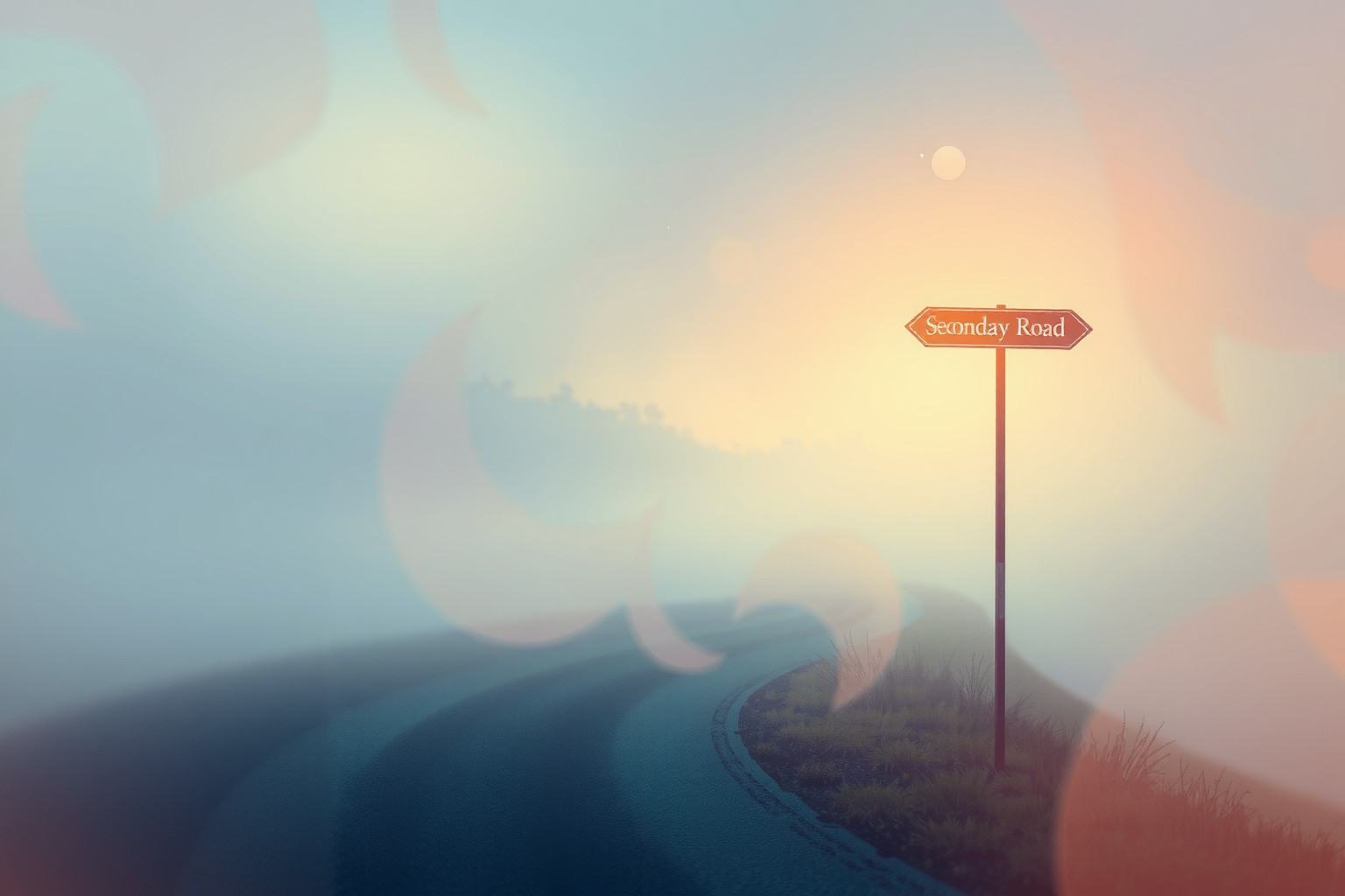 Sognare strade secondarie indica scelte di vita meno convenzionali.