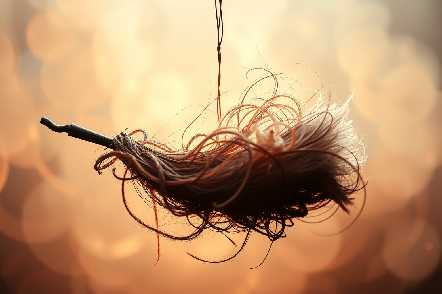 Sognare una spazzola sporca riflette conflitti interiori irrisolti.