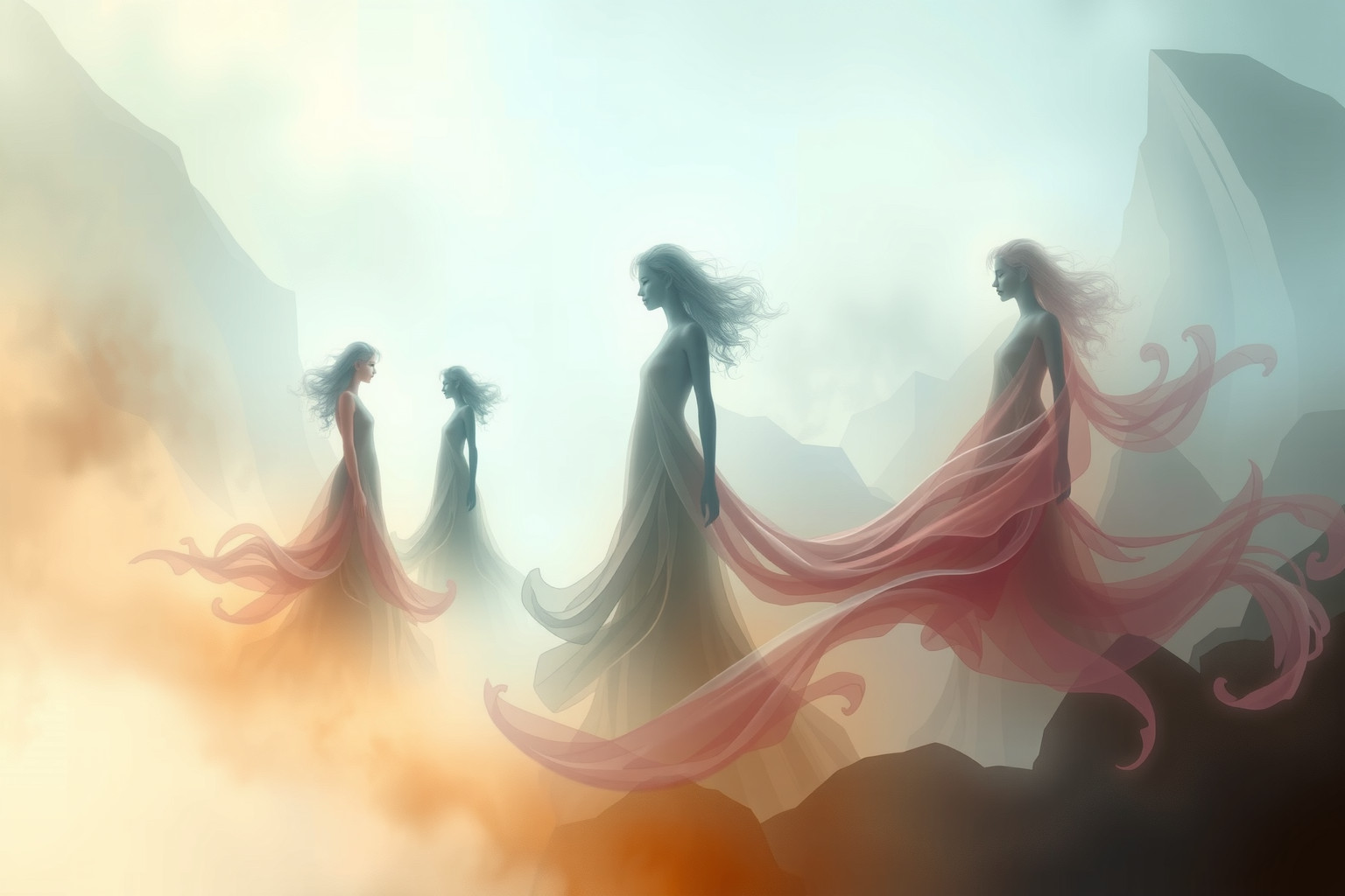 Cinque sogni rivelano profonde sfumature personali della percezione differente.