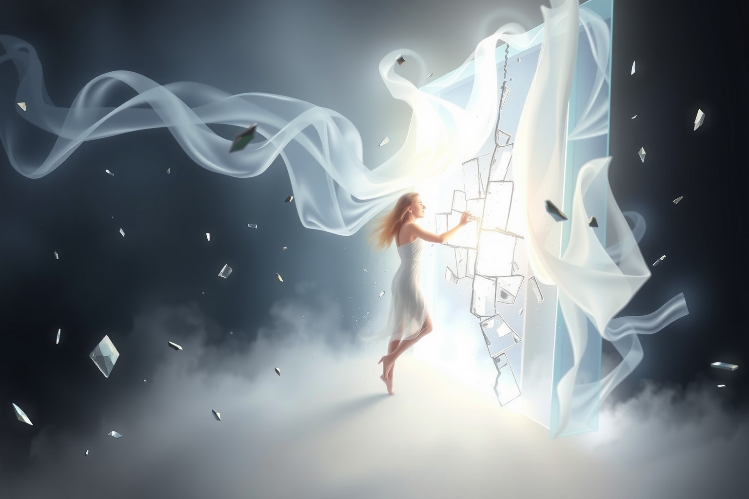 Attraversare un muro simboleggia vincere difficoltà insospettate.