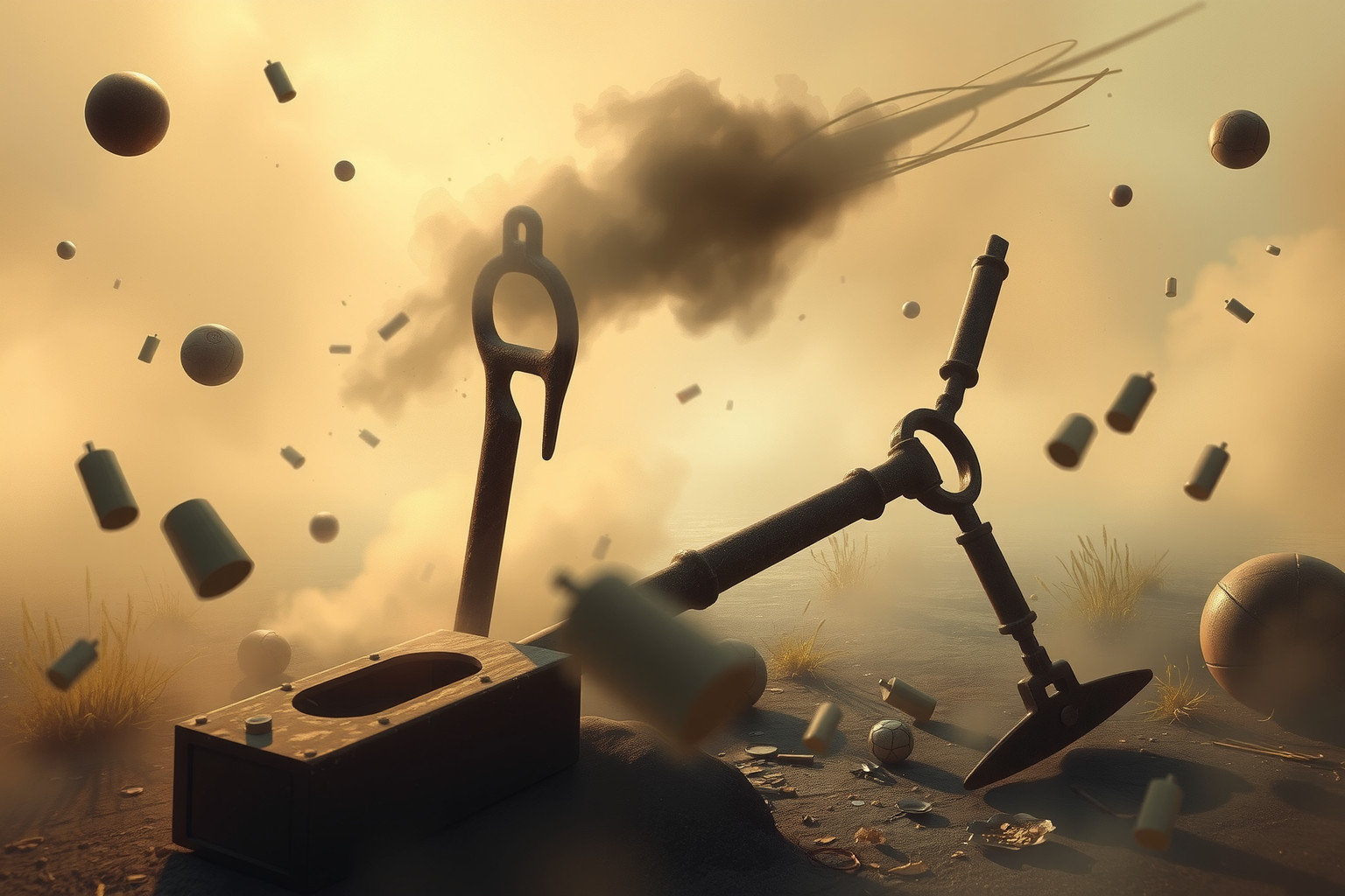 L'attrezzatura arrugginita nei sogni simboleggia opportunità perdute.