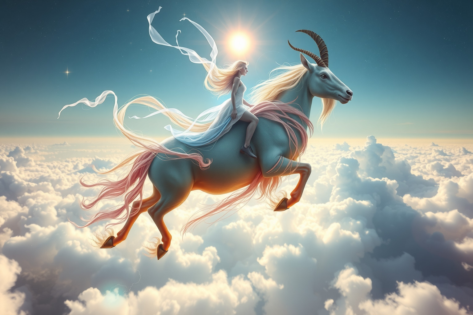 Cavalcare un muflone simboleggia coraggio e controllo sulle sfide.