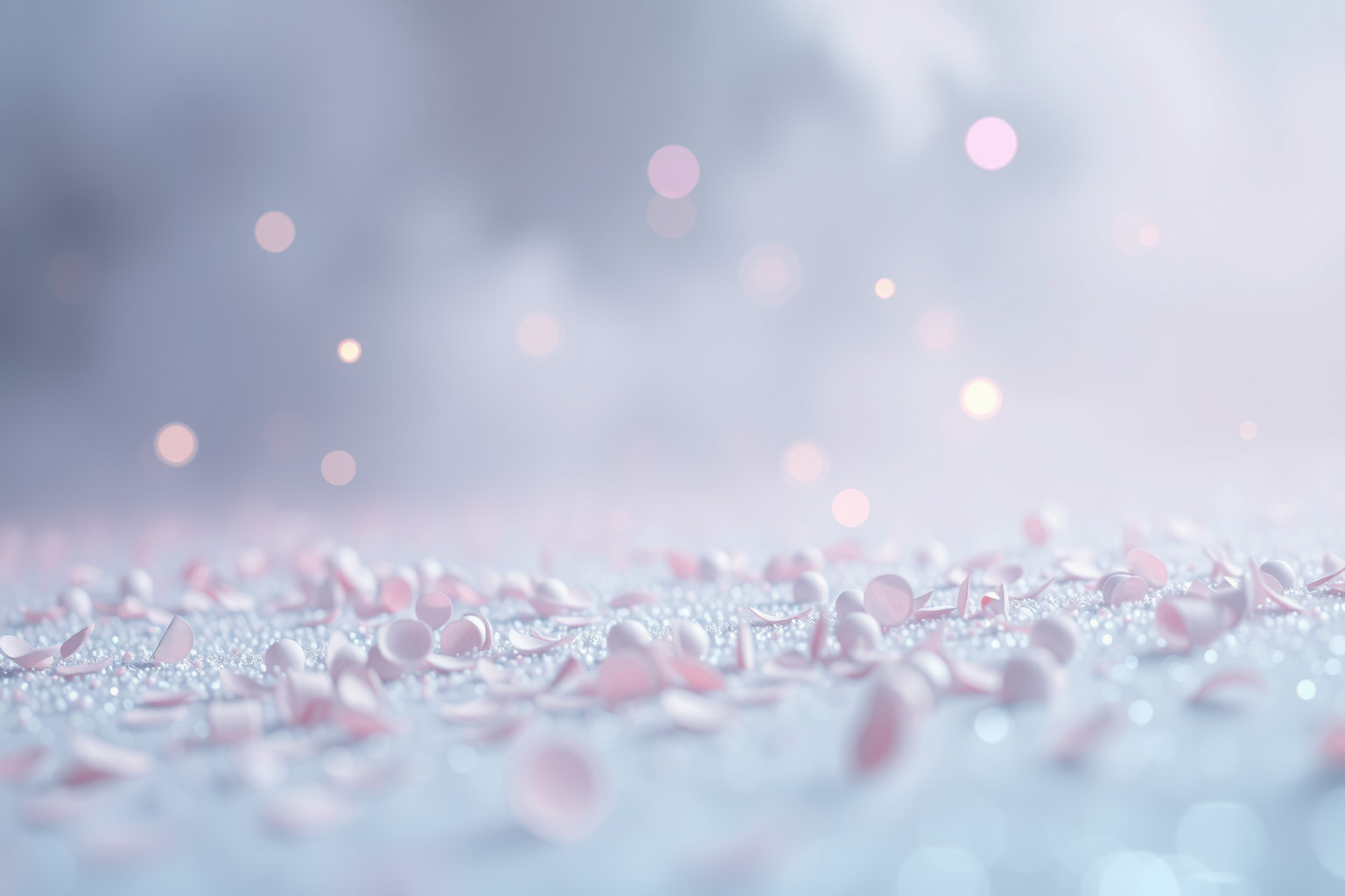 I coriandoli a terra simboleggiano gioia trattenuta e opportunità perdute.