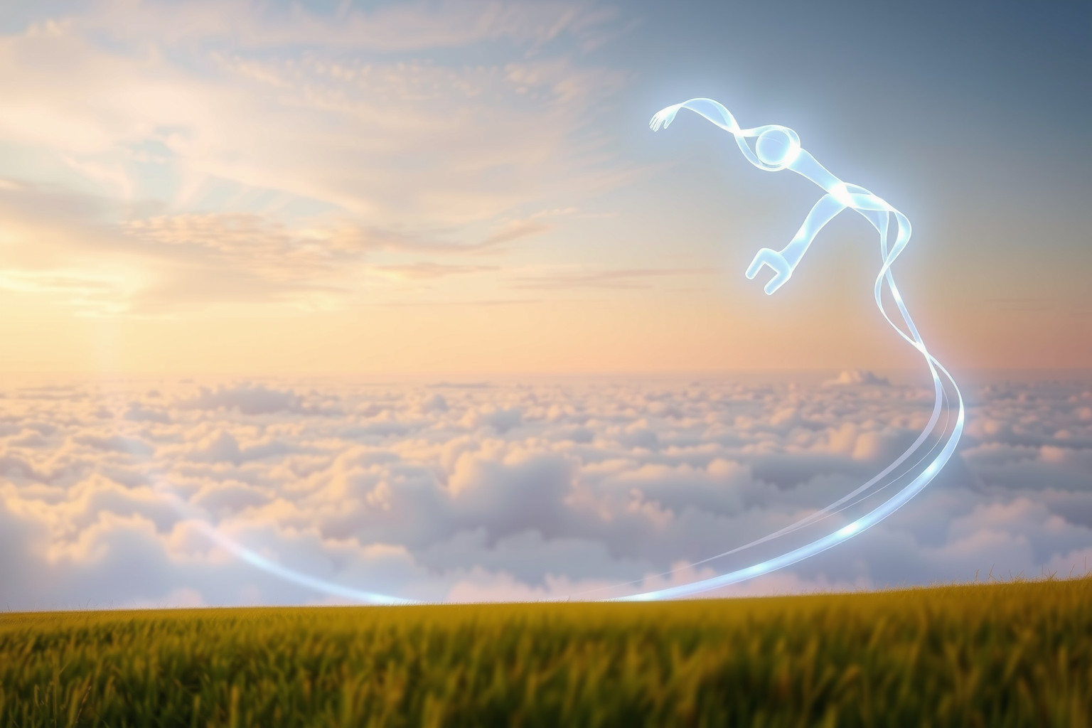 Correre nei sogni simboleggia la ricerca della libertà e dell'infinito.