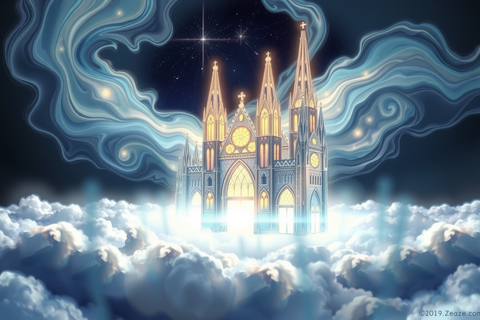 Sognare cattedrali simboleggia spesso spiritualità e ricerca interiore profonda.