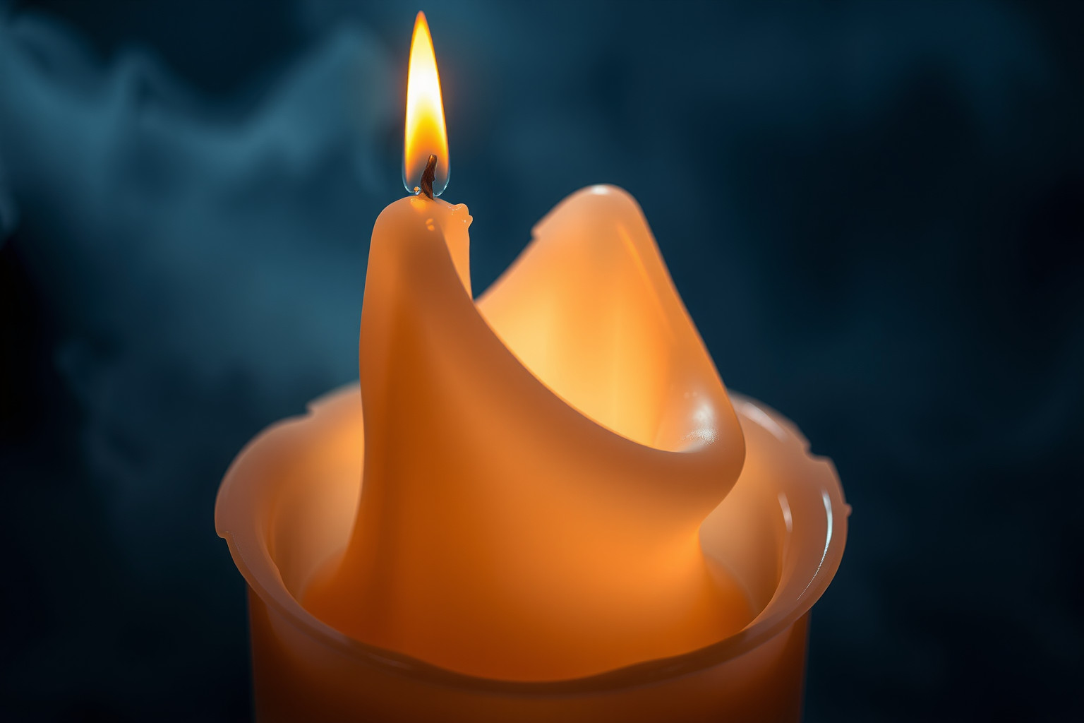 Sognare una candela accesa simboleggia speranza e illuminazione interiore.