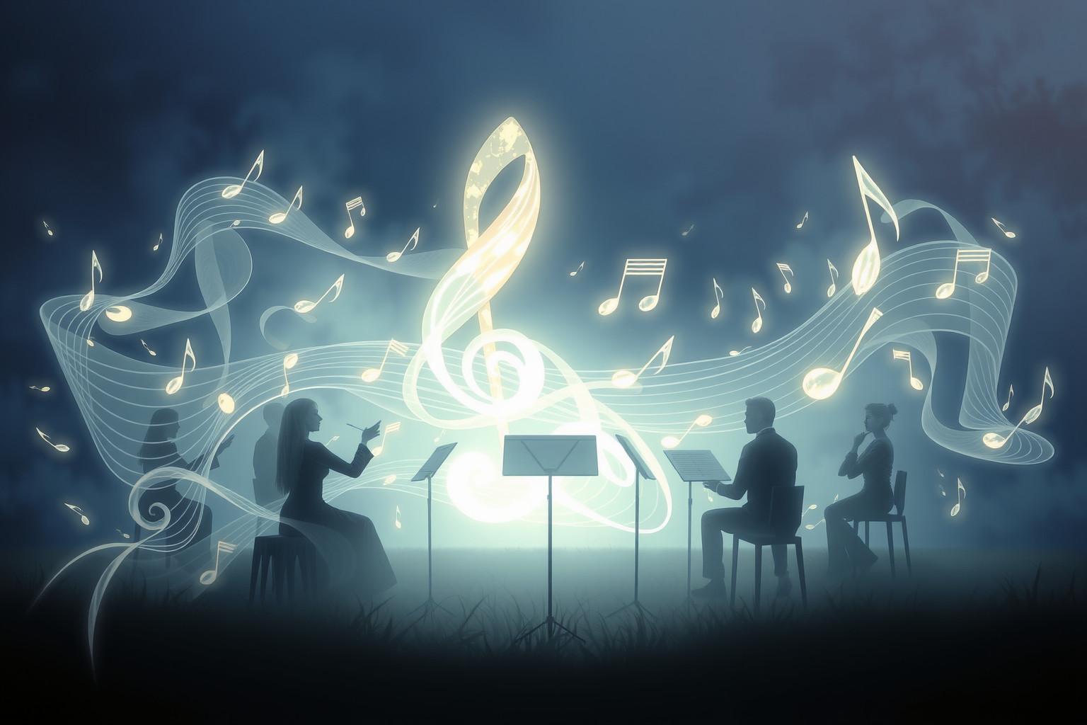 Cinque sogni sull'orchestra rivelano emozioni e desideri nascosti.