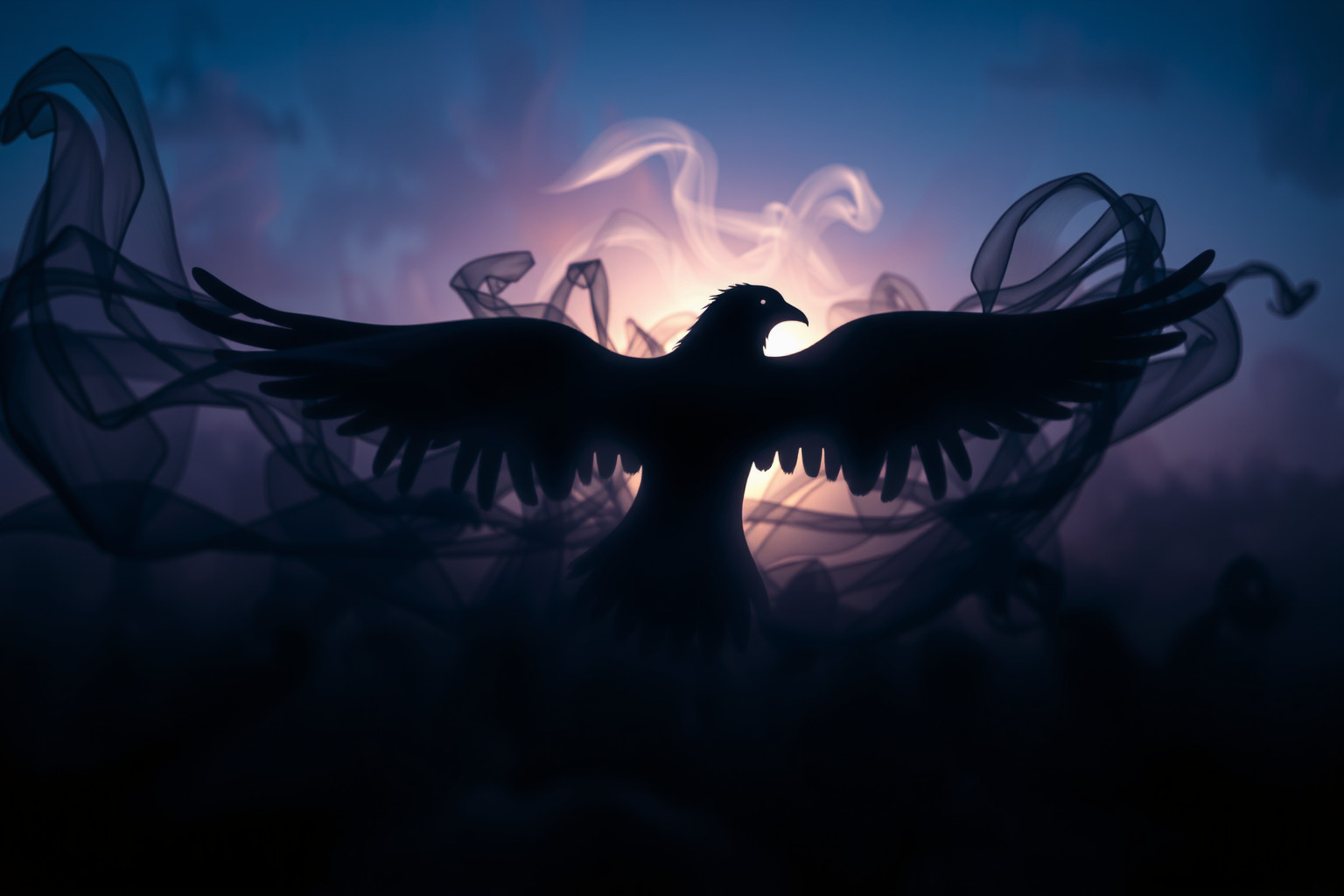 Il fagiano nero simboleggia segreti oscuri e paure interiori profonde.