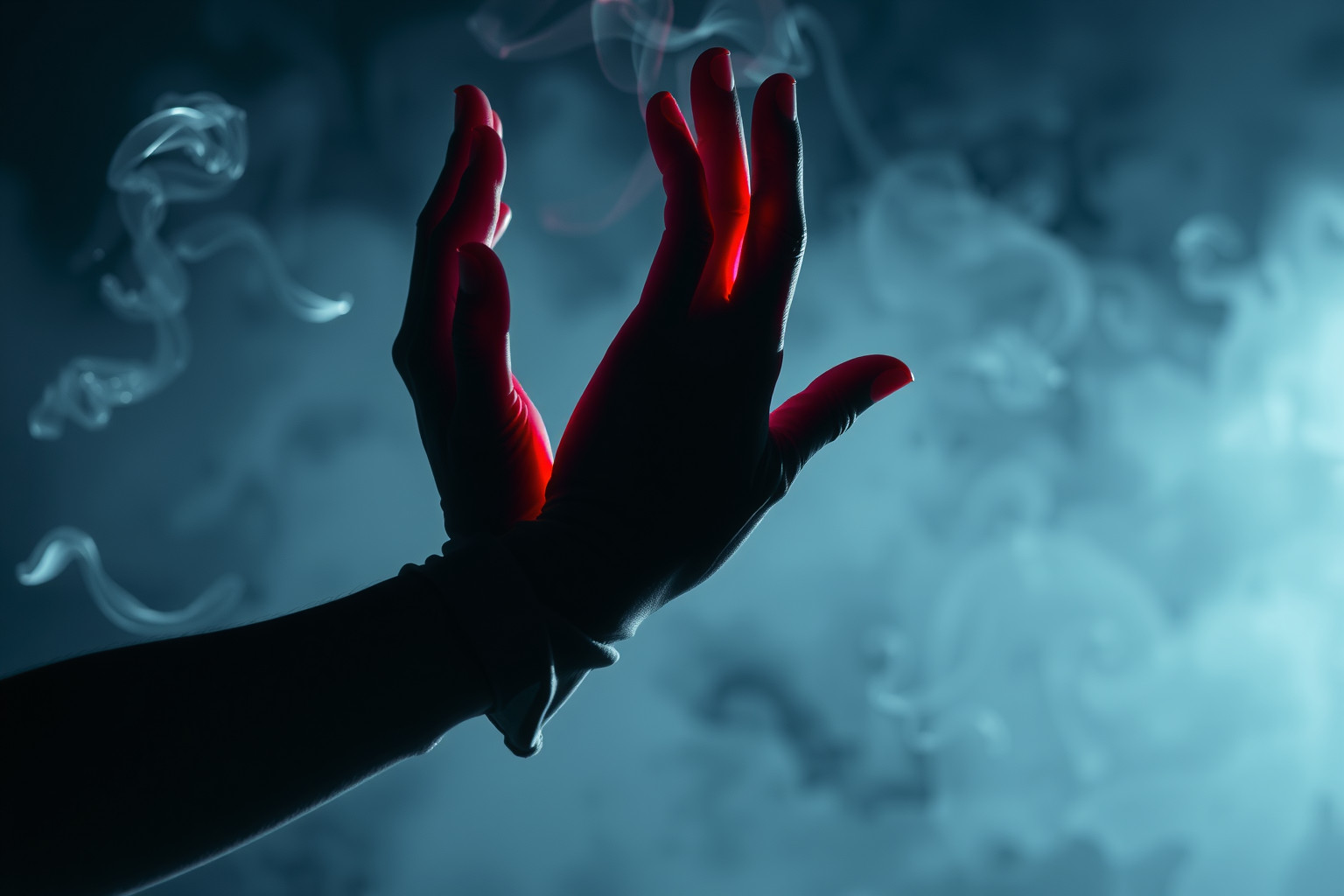 Guanti sporchi simboleggiano sensi di colpa e segreti nascosti.