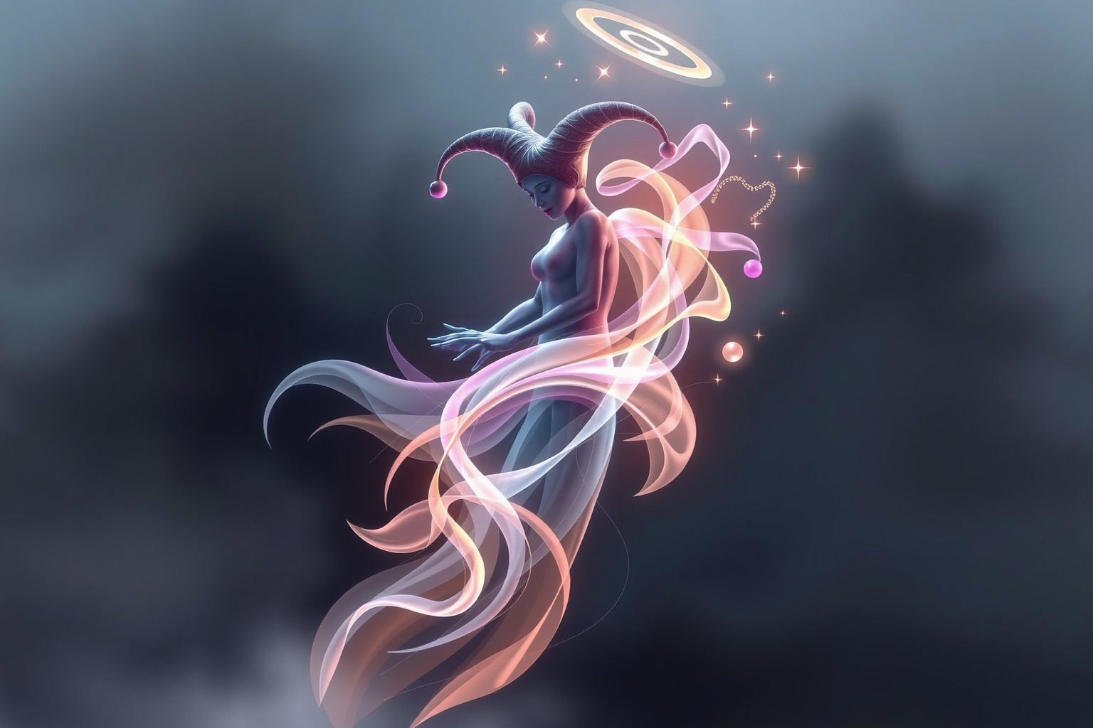 Il buffone simboleggia adattabilità e accoglienza del cambiamento vitale.