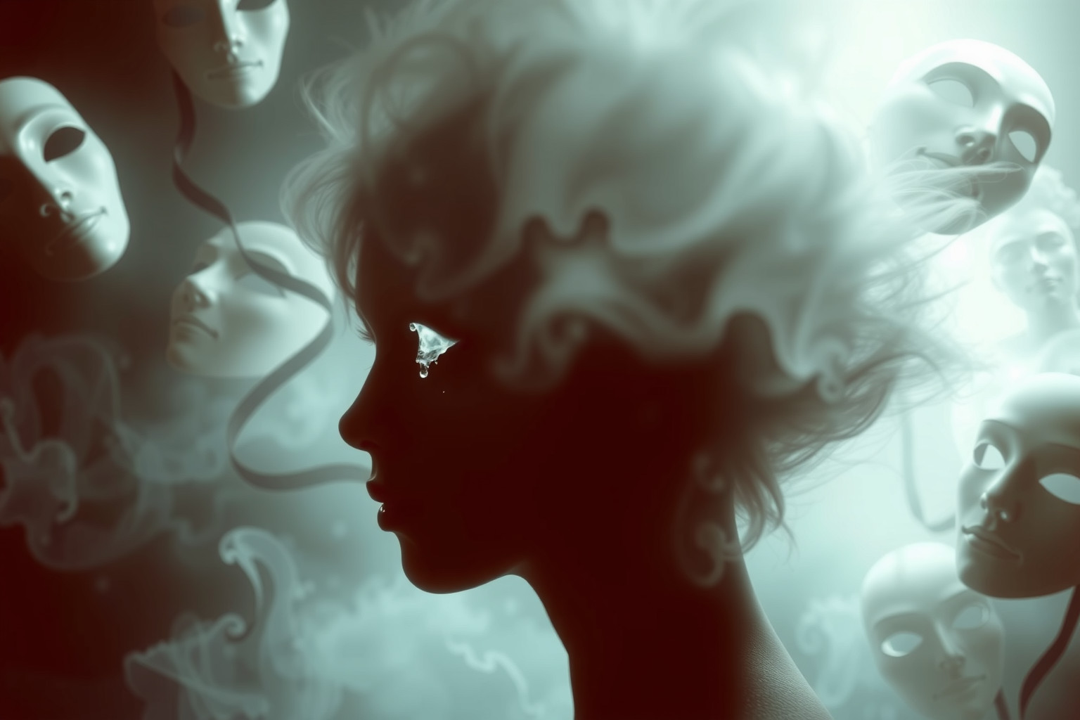 Il perfido che piange simula rimorso per manipolare sentimenti.