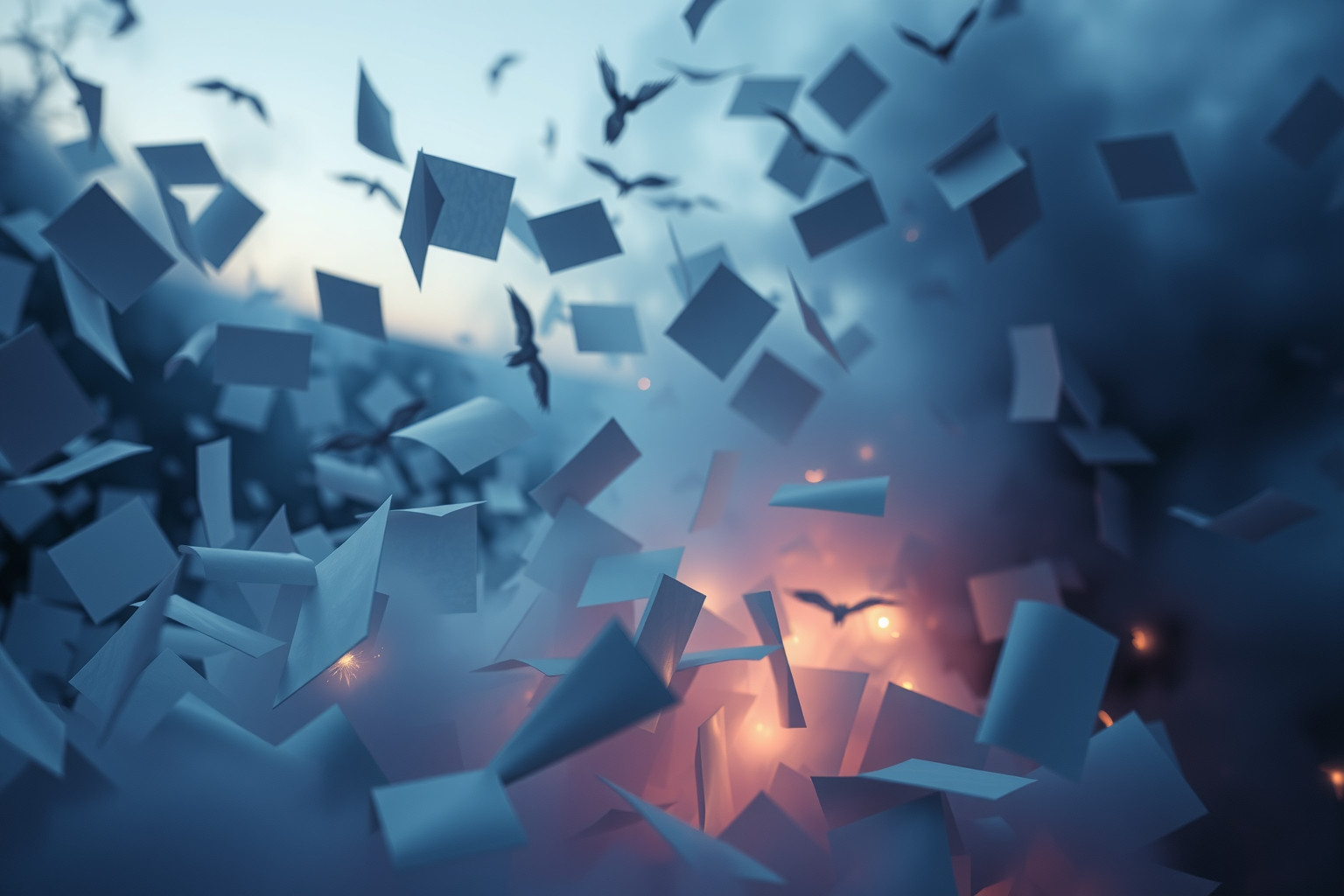 Sognare fascicoli spaventosi riflette ansie su responsabilità nascoste.