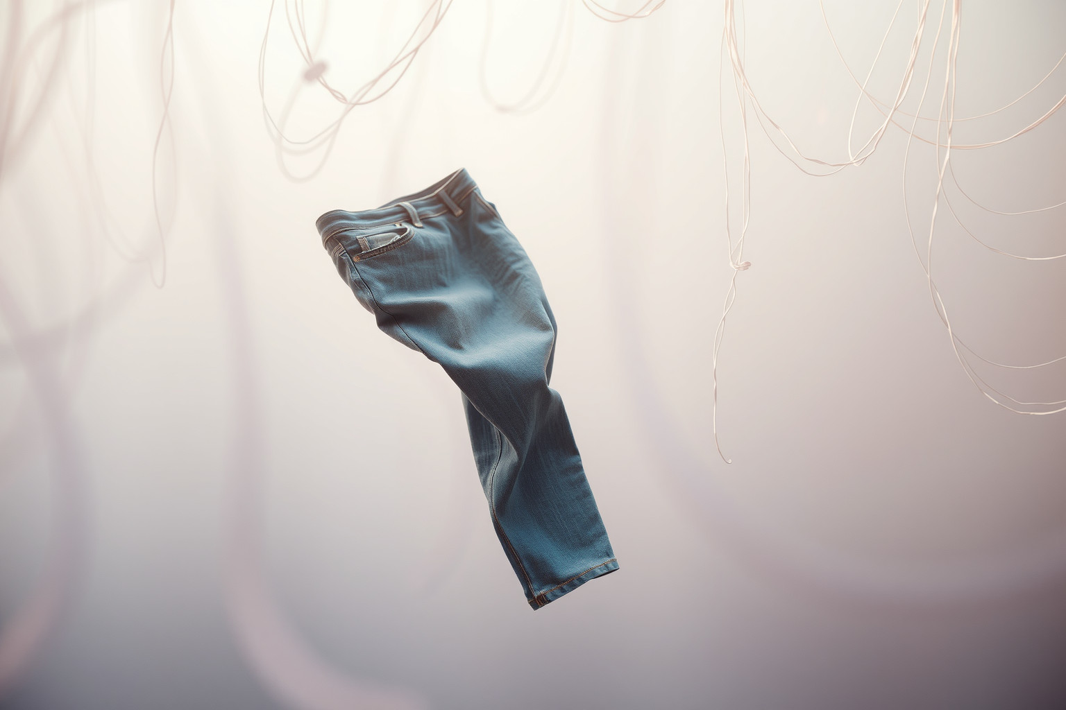 I jeans economici simboleggiano semplicità e realismo nei sogni.