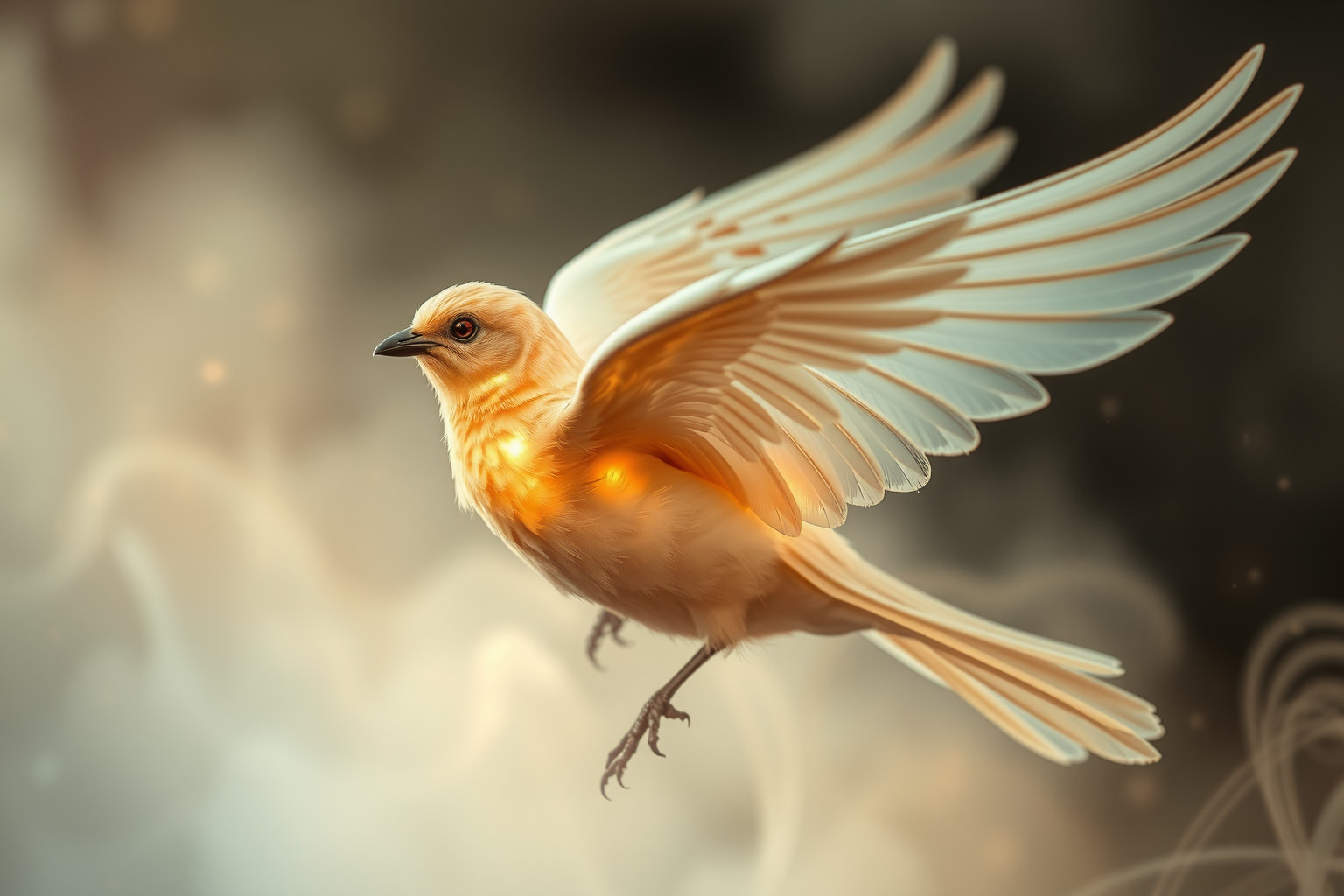 La tordela ferita simboleggia vulnerabilità e necessità di guarigione.