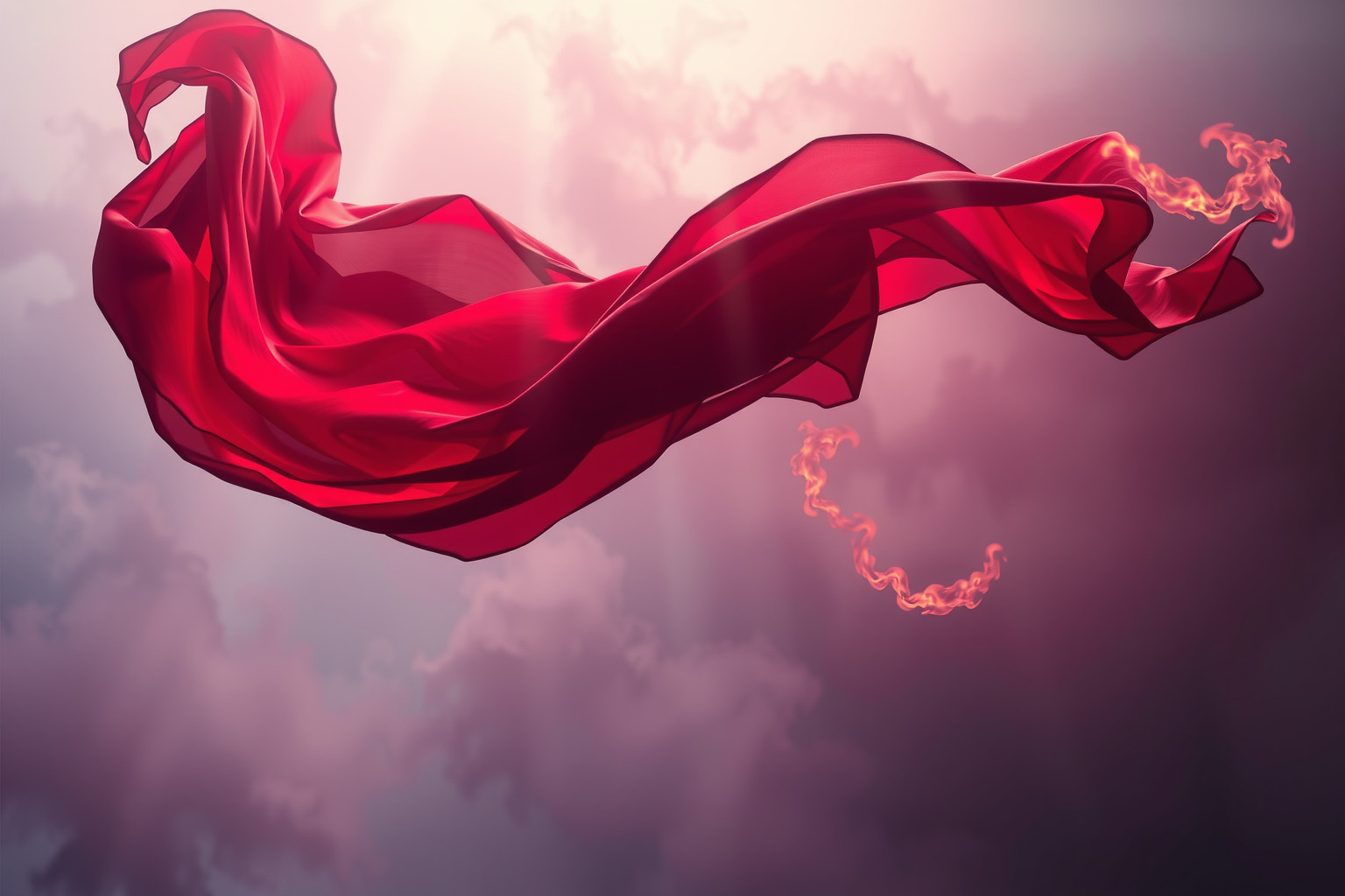 Le Maniche Rosse simboleggiano passione intensa, rabbia e forza vitale.