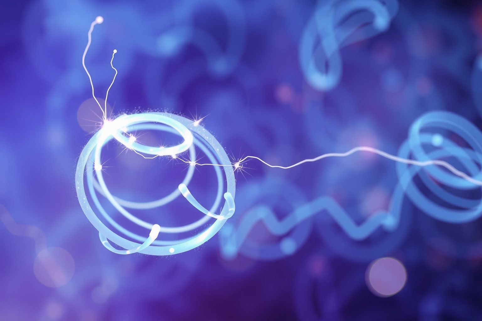 La molla che vibra simboleggia energia nervosa e tensione emozionale.