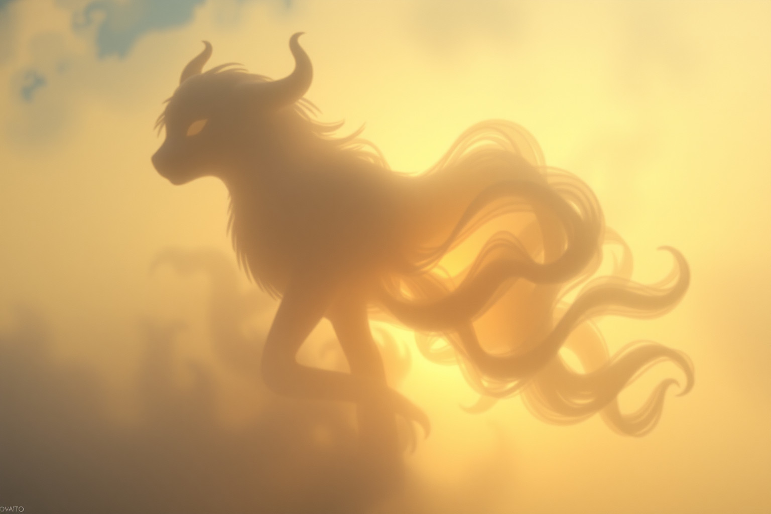 Il muflone che piange simboleggia empatia profonda e dolore nascosto.