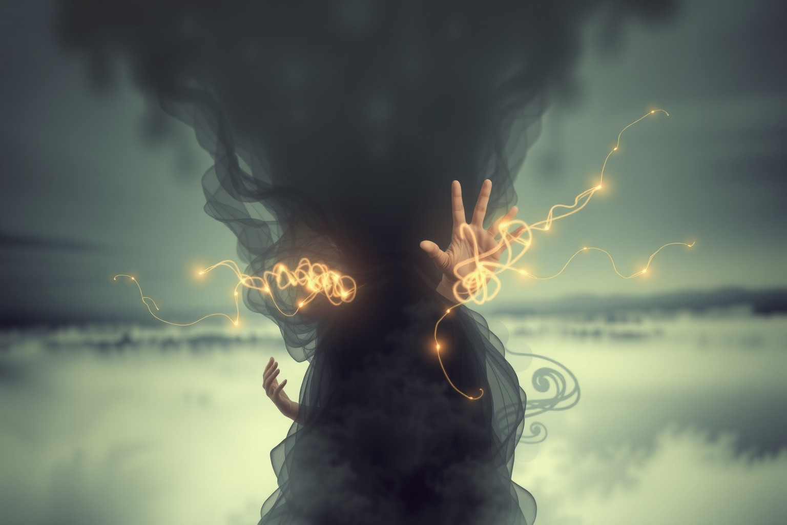 Il muflone che scappa simboleggia paura e fuga interiore.