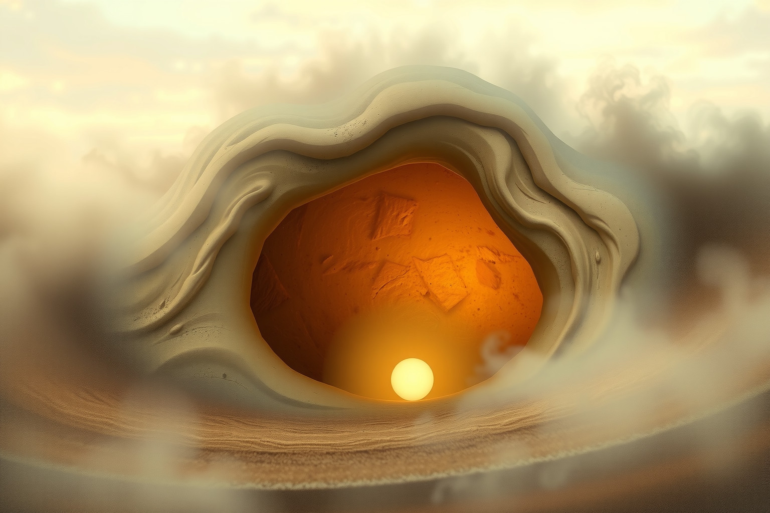 Il muflone scava tana per sicurezza, protezione e intimità.