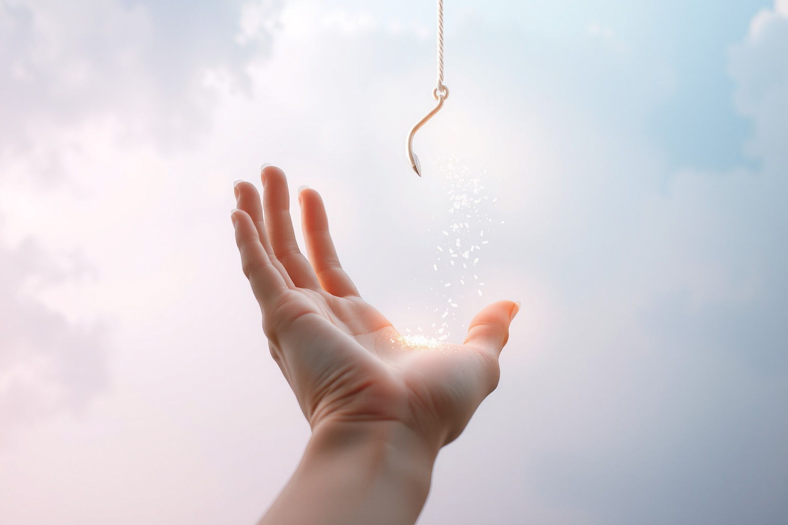 Perdere un gancio indica insicurezza e perdita di controllo.