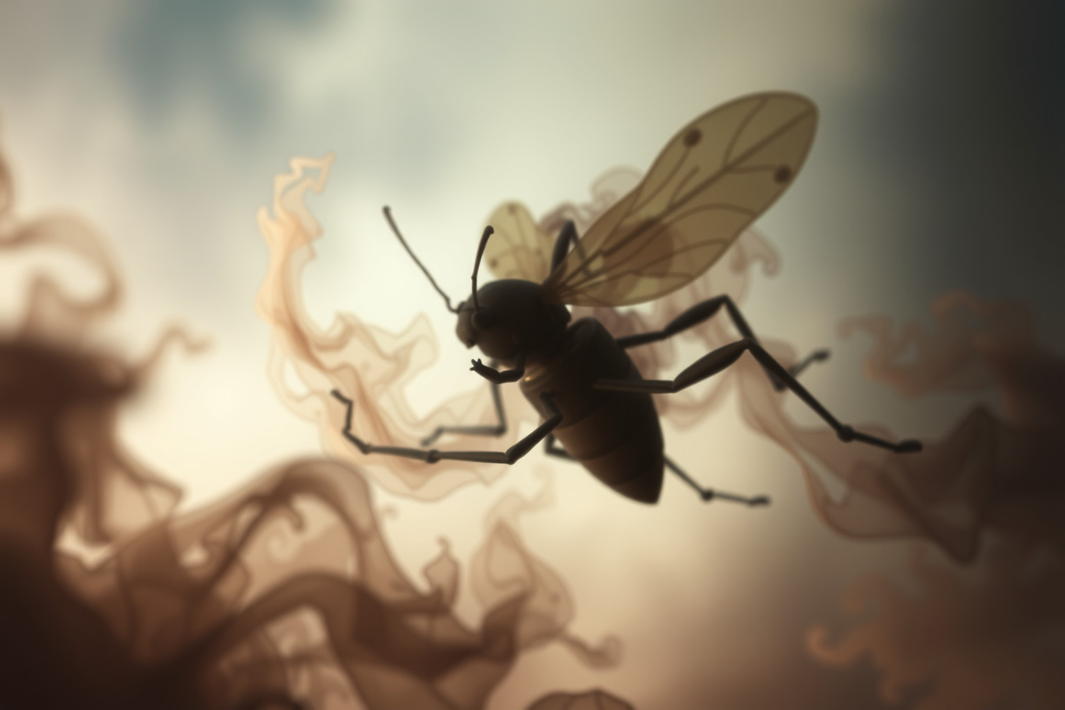 La puntura ignota simboleggia paure inconsce e ansia latente.