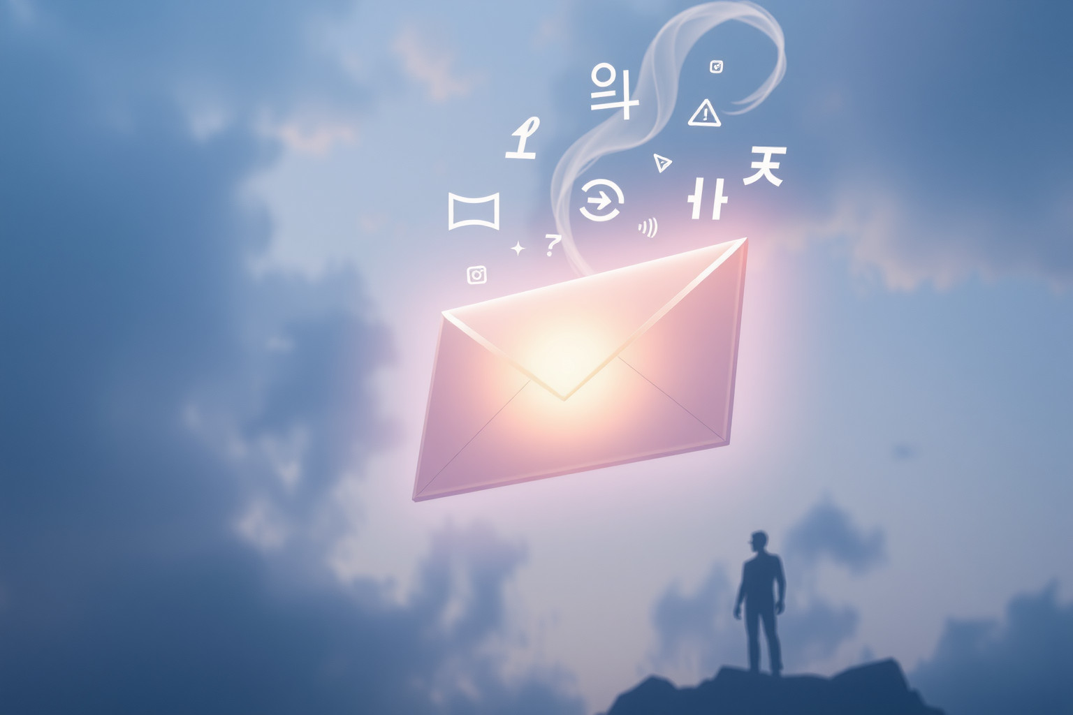 Ricevere una lettera anonima via posta aerea svela segreti nascosti.