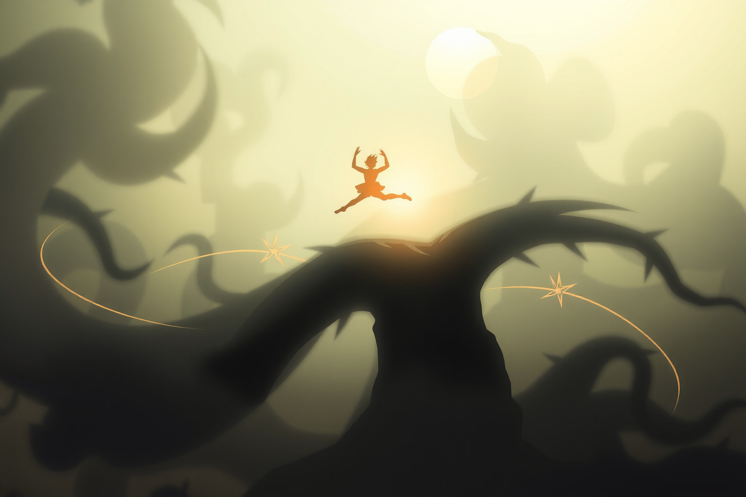 Saltare nel sogno simboleggia prontezza e reazione istintiva.