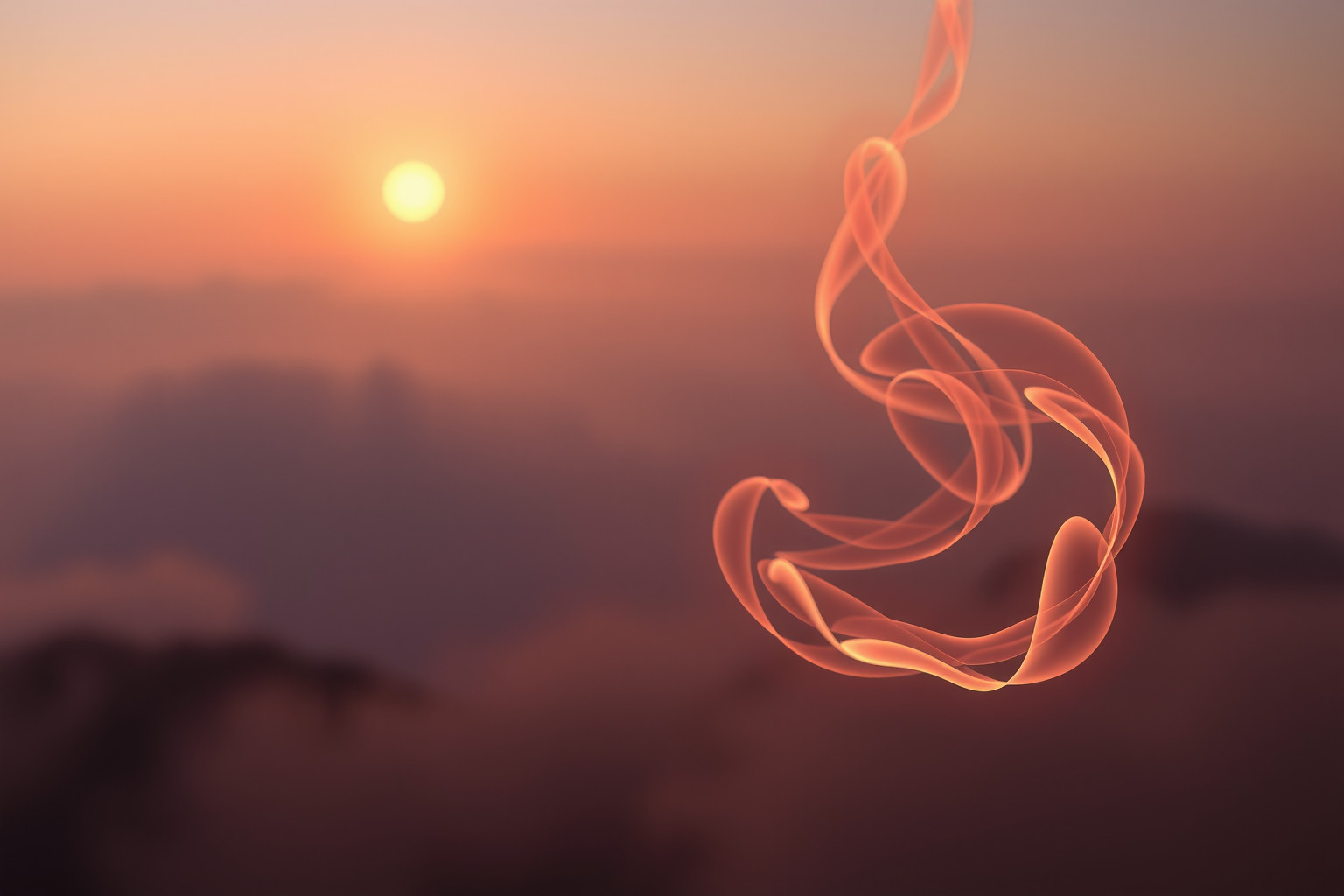 Il crepitio del fuoco simboleggia desiderio di calore umano.