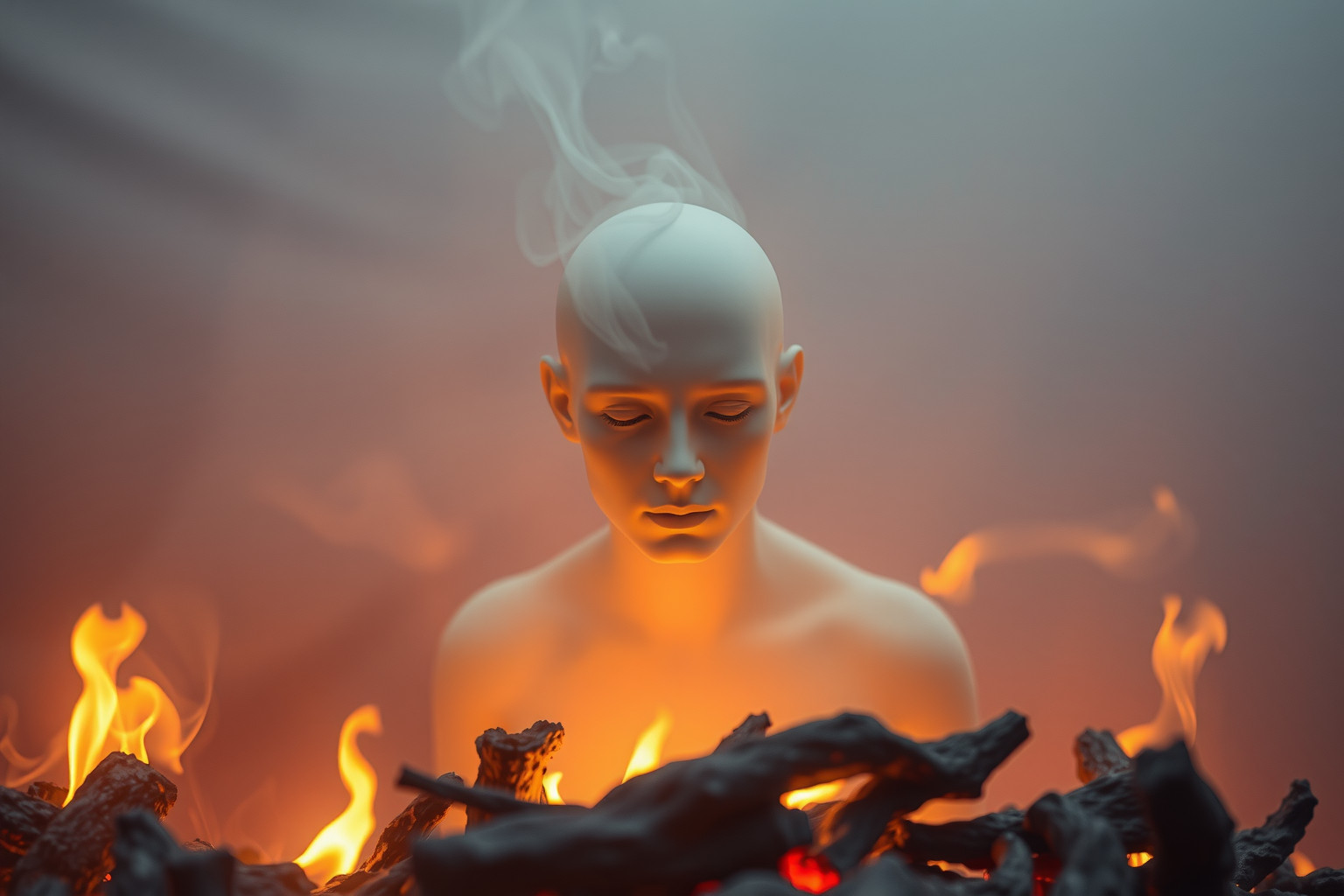 La rabbia repressa brucia dentro, silenziosa ma potente.