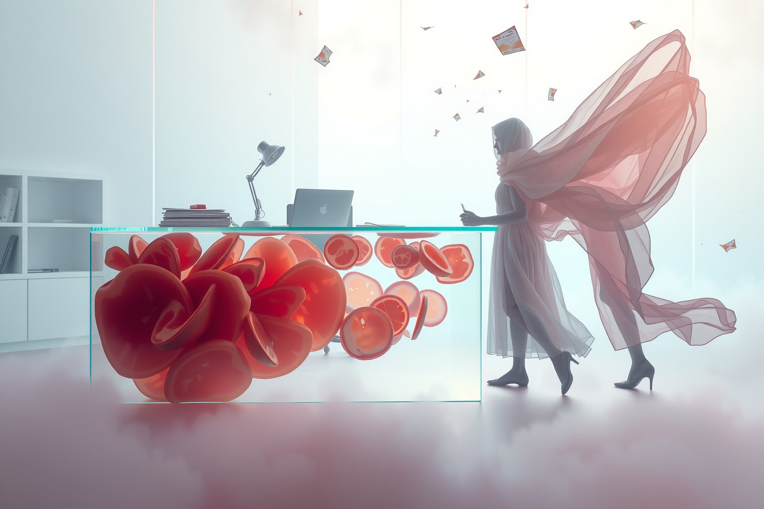 Sognare affettato al lavoro indica opportunità di collaborazione produttiva imminente.