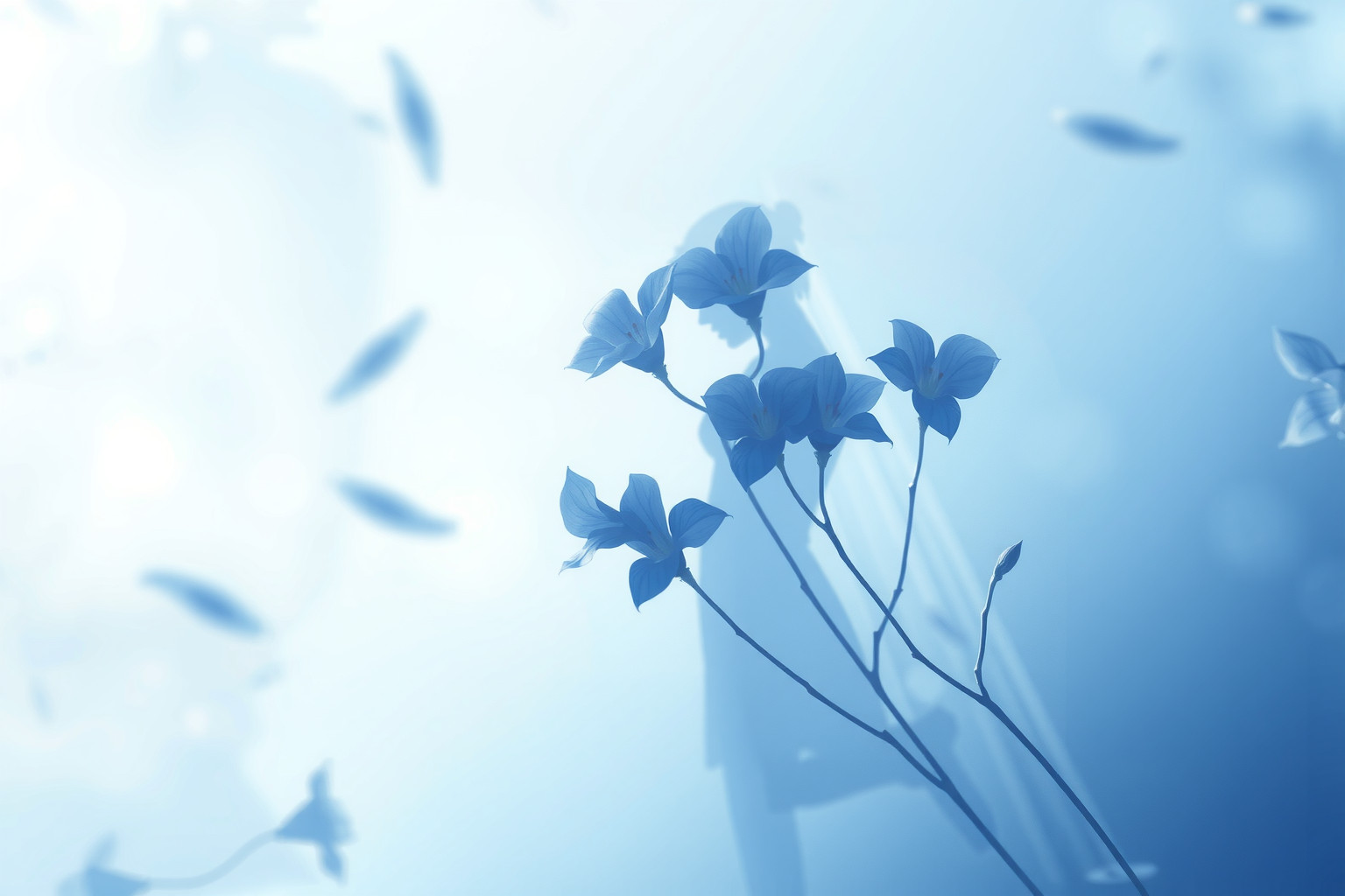 Sognare camassie blu con persona cara simboleggia speranza e serenità.