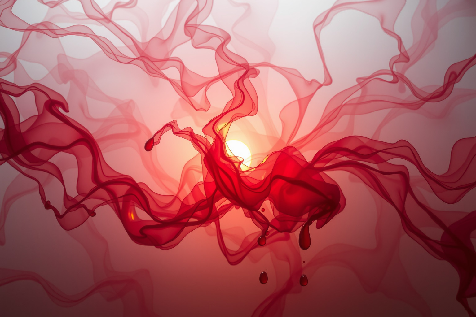 Sognare carne umana e sangue simboleggia passioni e conflitti interiori profondi.