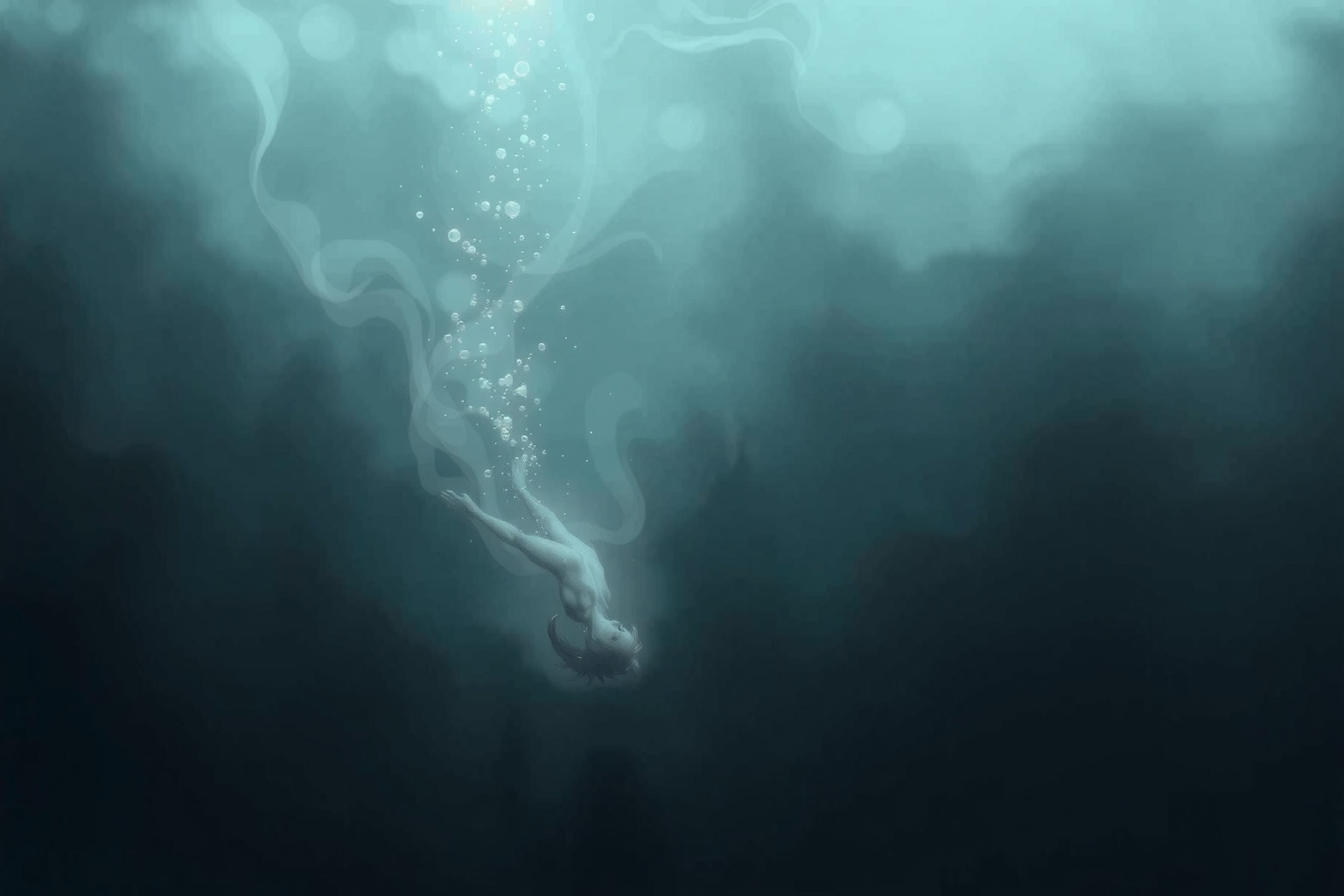 Sognare affogare pesanti riflette ansia di oppressione emotiva nascosta.