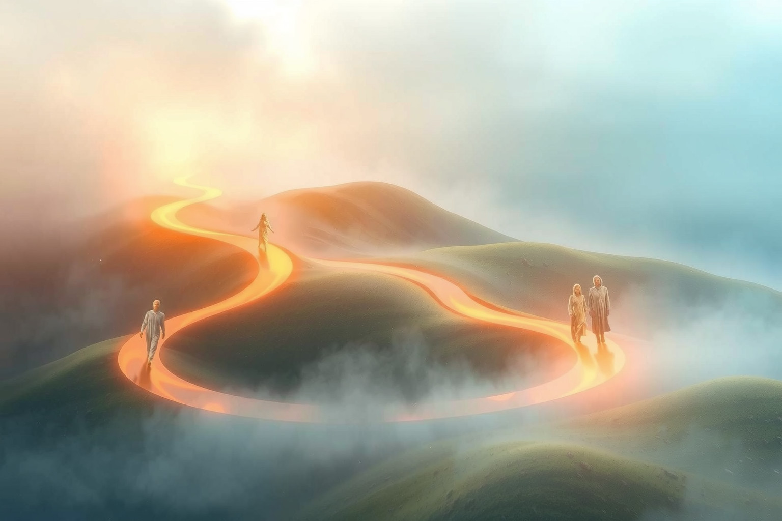 Sognare di aiutare pellegrini simboleggia guida e solidarietà spirituale.