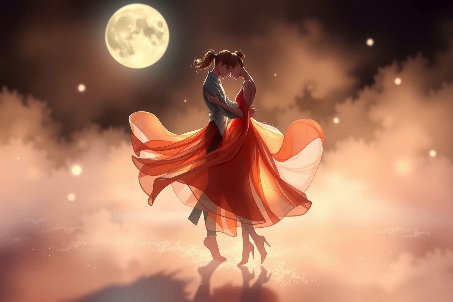 Sognare di ballare in coppia simboleggia armonia e connessione emotiva.