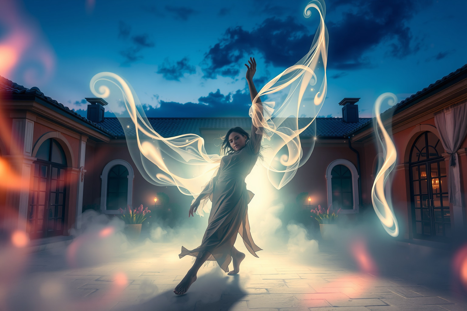 Sognare di ballare in una villa simboleggia gioia e libertà interiore.