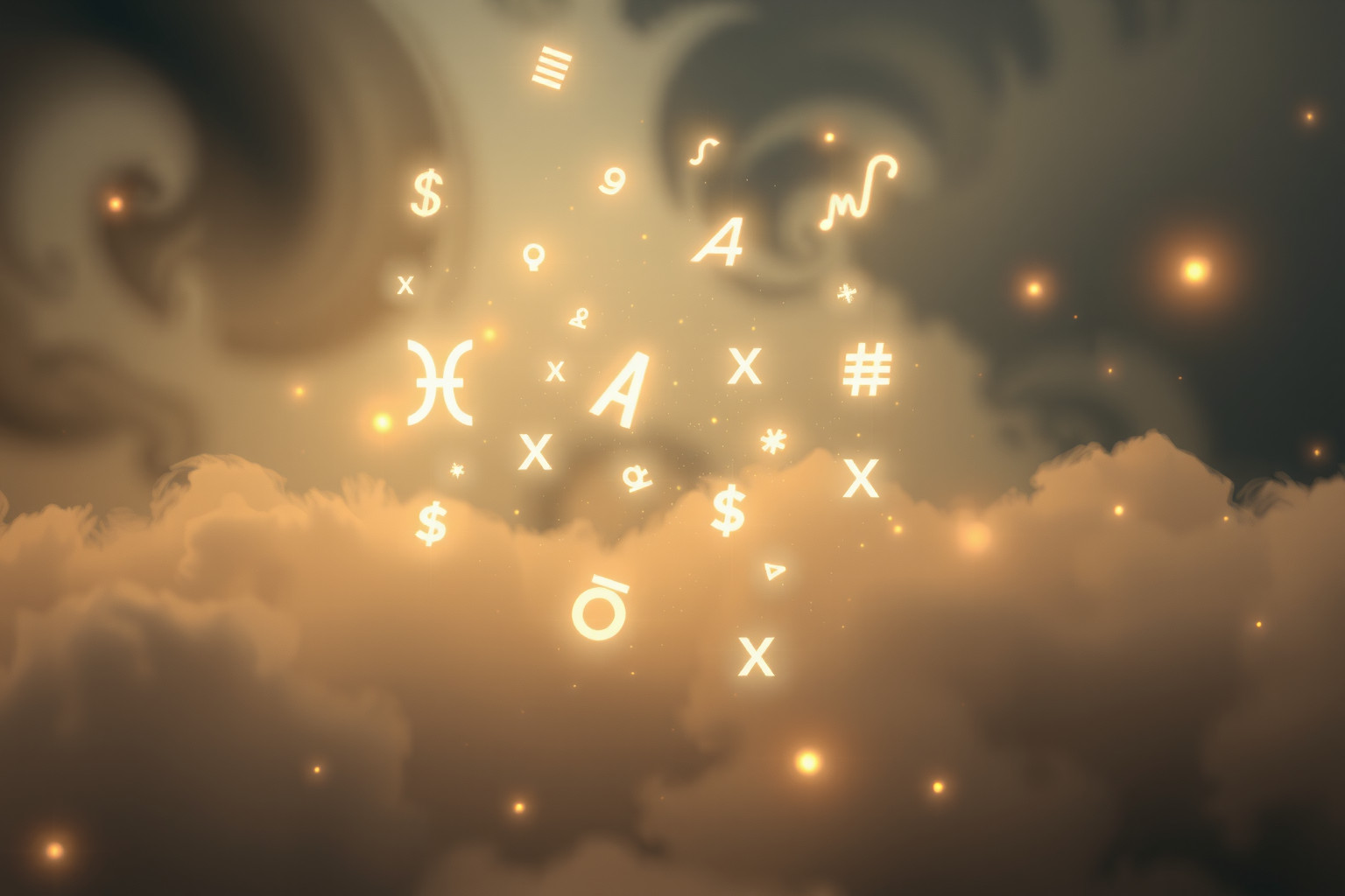 Sognare caratteri tipografici che cadono simboleggia confusione comunicativa interiore.