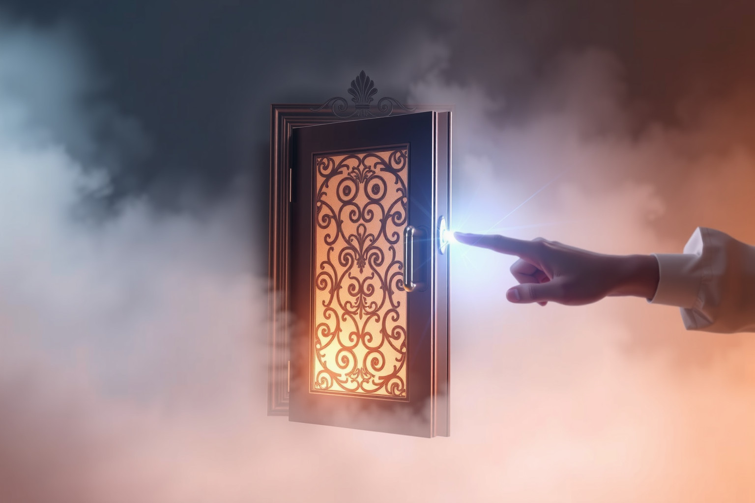 Sognare maniglia chiusa indica paura di nuove opportunità.