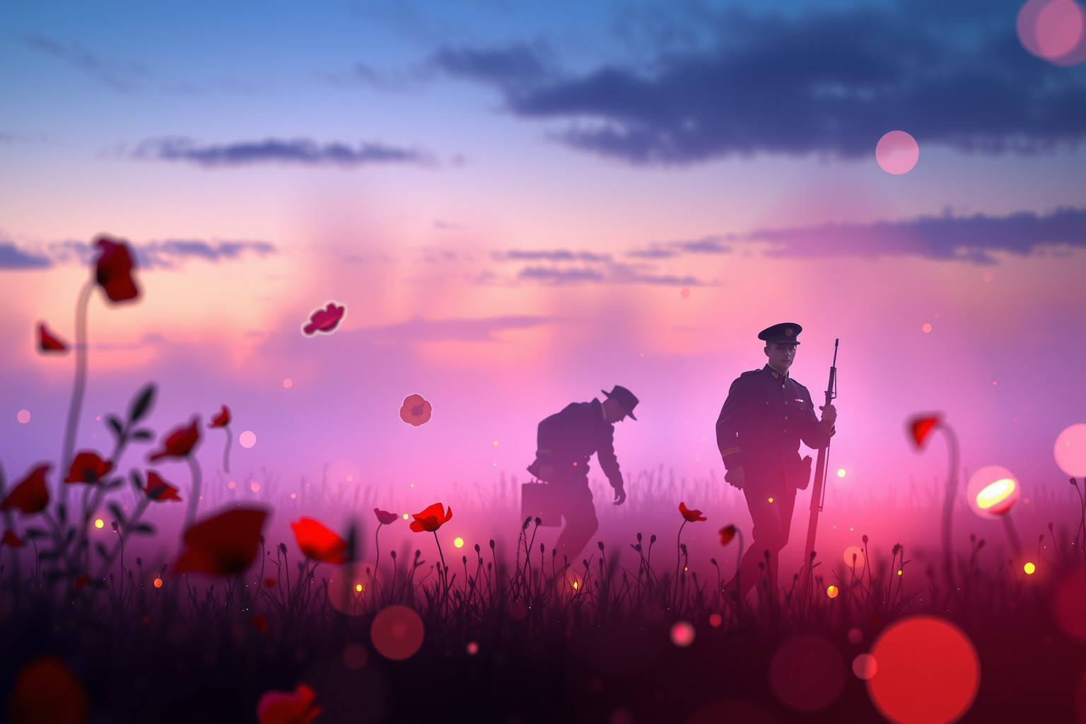 Sognare caduti in guerra simboleggia rispetto e memoria profonda.