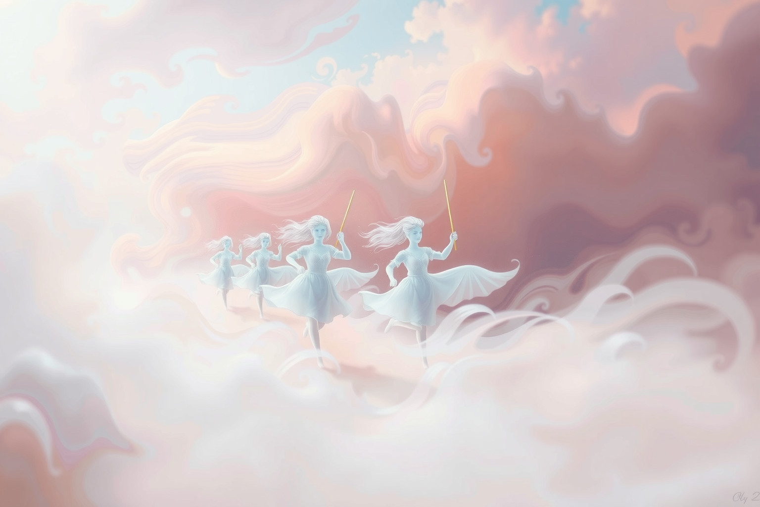 Sognare di competere con compagni riflette sfide e crescita personale.