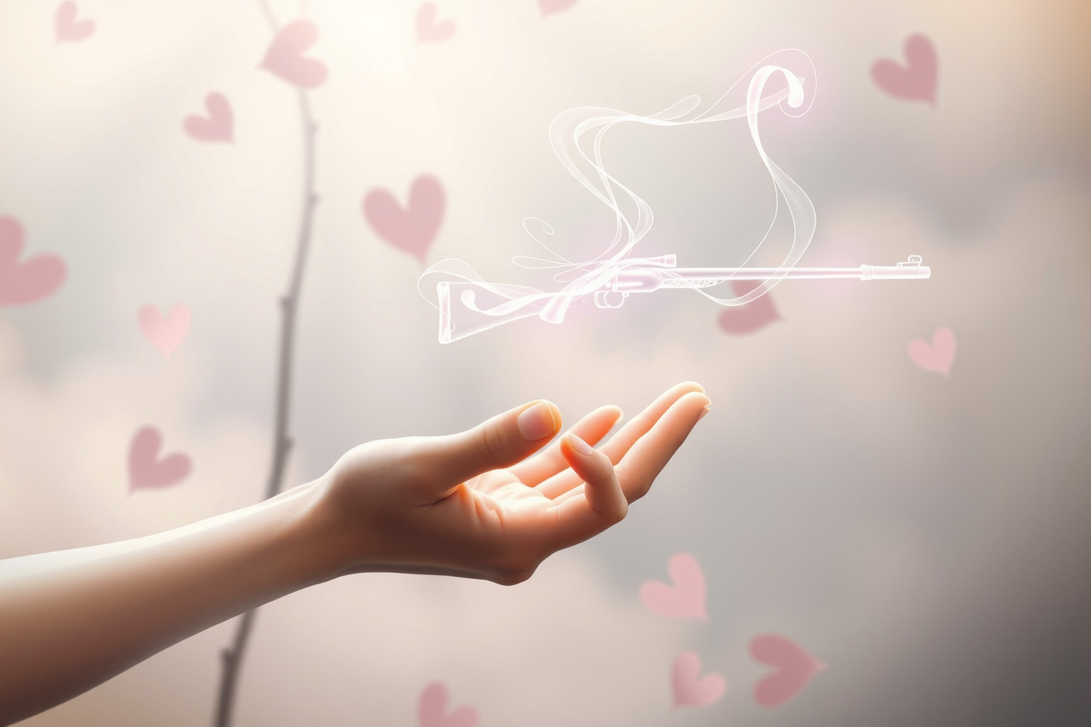 Sognare un fucile ad aria indica desiderio di controllo personale.