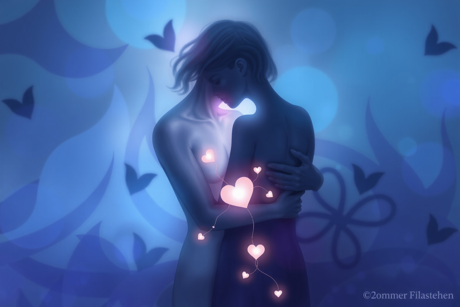 Sognare di consolare una vedova riflette profonda empatia e guarigione interiore.