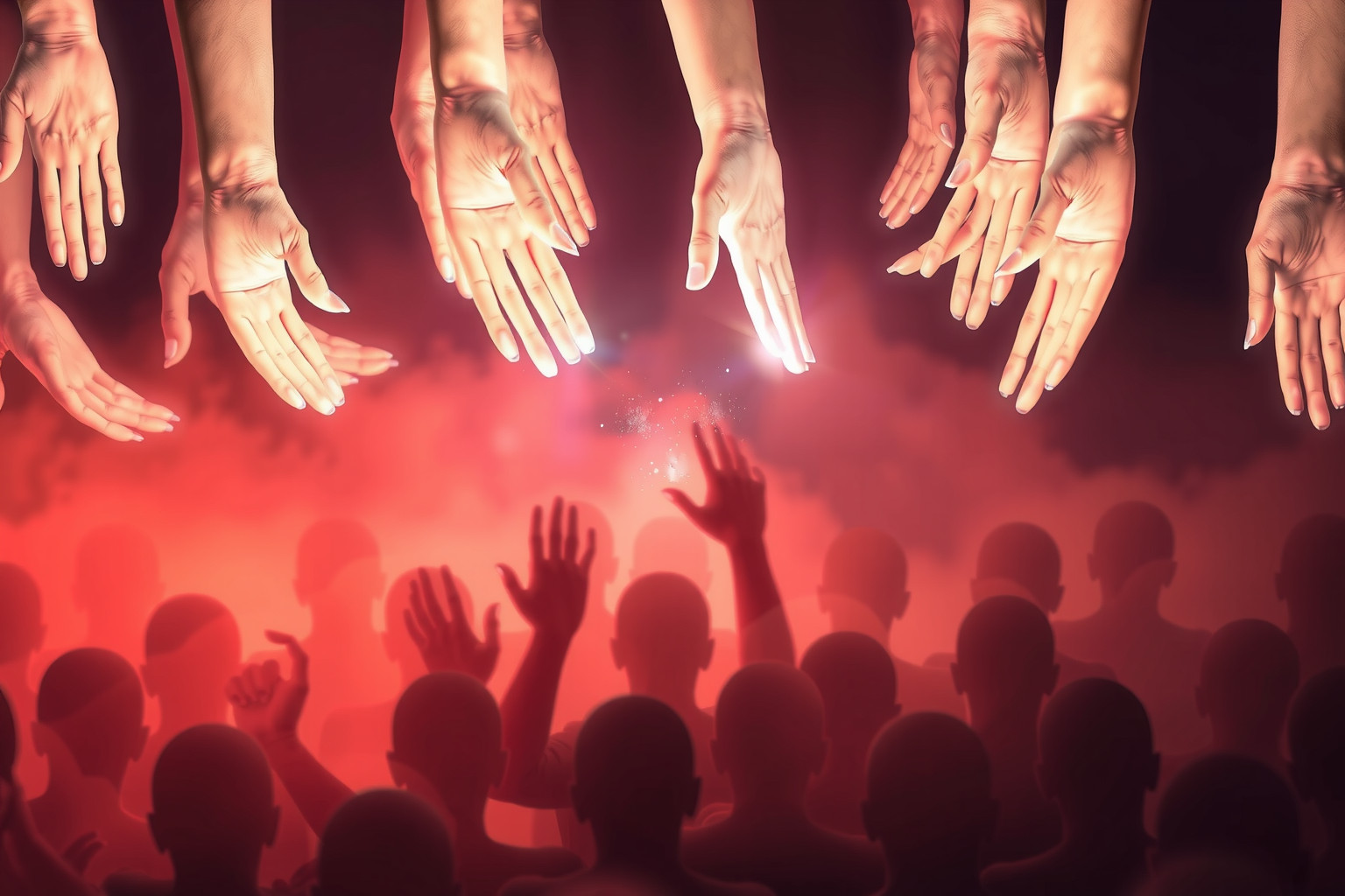 Sognare di aiutare una folla simboleggia un forte senso comunitario.